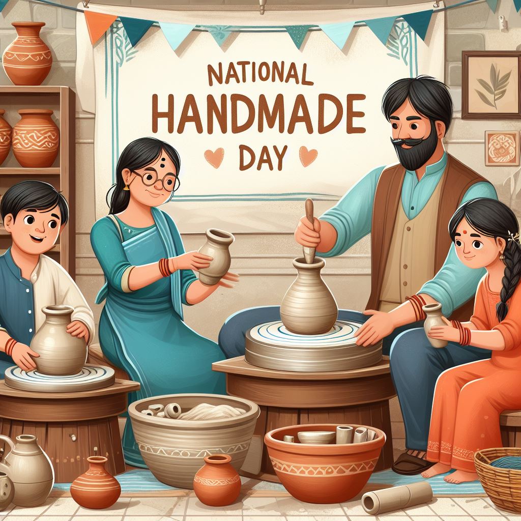 Celebrating National Handmade Day in India Empowering Creators for a